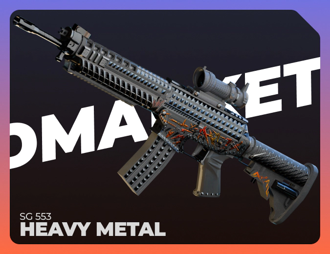 SG 553 Heavy Metal